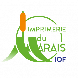 logo de l'imprimerie du marais imprimerie locale